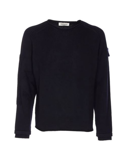 MID WEIGH JUMPER PMG22 PREMIATA | PMG22WOOL BLUE BLUE